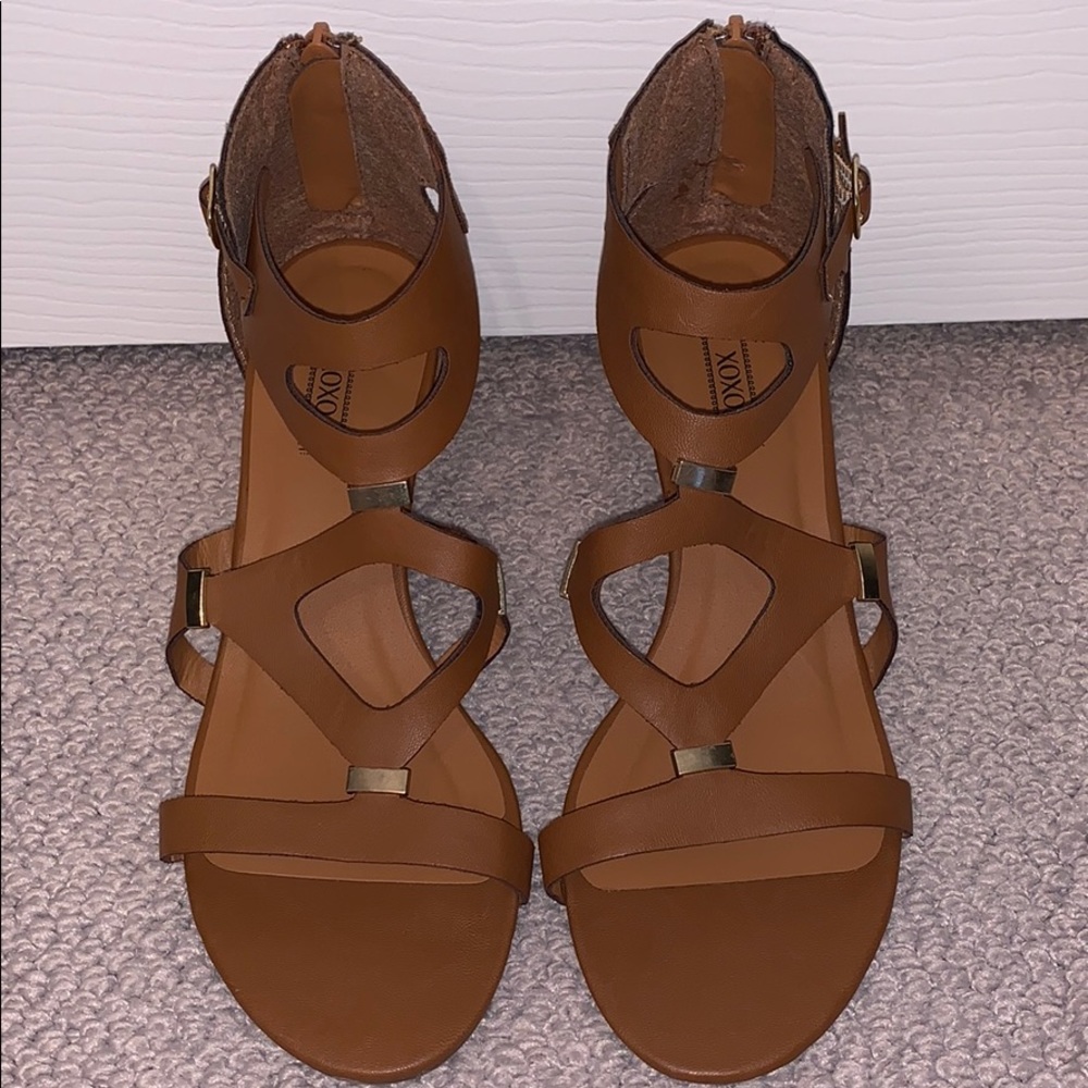 NWOT❗️XOXO Sierra Wedge Sandals
